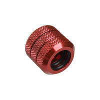 Bitspower Multi-Link Adapter 12mm OD to 12mm OD Hardtube - red