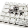 Ducky One 3 Classic Pure White SF Gaming Keyboard, RGB LED - MX-Black image number null