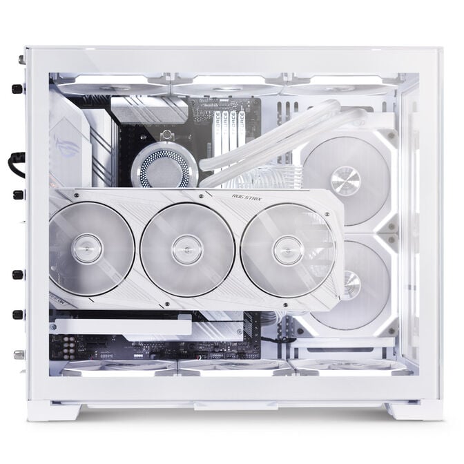 Lian Li O11 Dynamic Mini Snow Edition, Mid-Tower, Tempered Glass - White image number 8