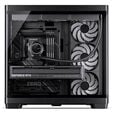 Jonsbo TK-4 Geh&auml;use, Midi-Tower, ATX, Tempered Glass - schwarz image number null