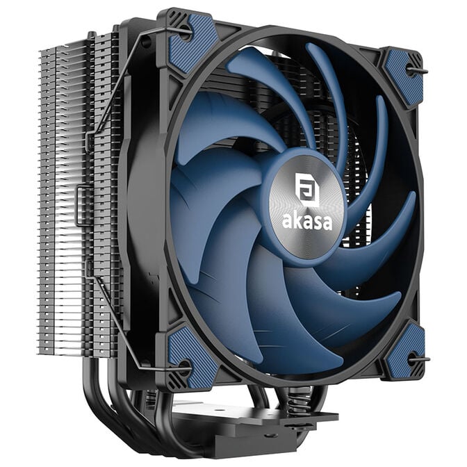 Akasa Alucia H4 Plus High Performance CPU Cooler - 120 mm, black image number 0