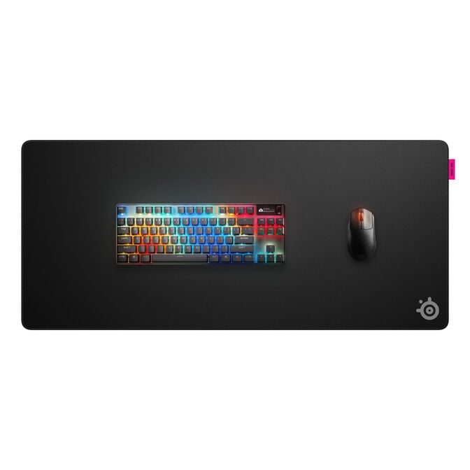 SteelSeries QcK Performance Speed XL Mouse Pad - black image number 1