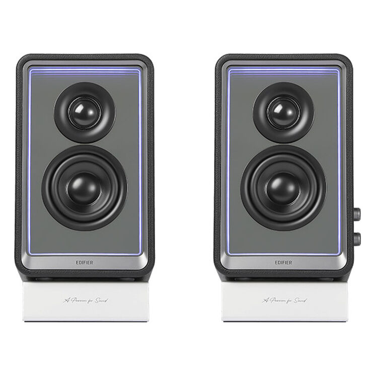 Edifier QR65 Monitorlautsprecher RGB - schwarz image number 2