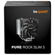 be quiet! Pure Rock Slim 3 CPU-K&uuml;hler, 130W TDP - 100mm, schwarz image number null