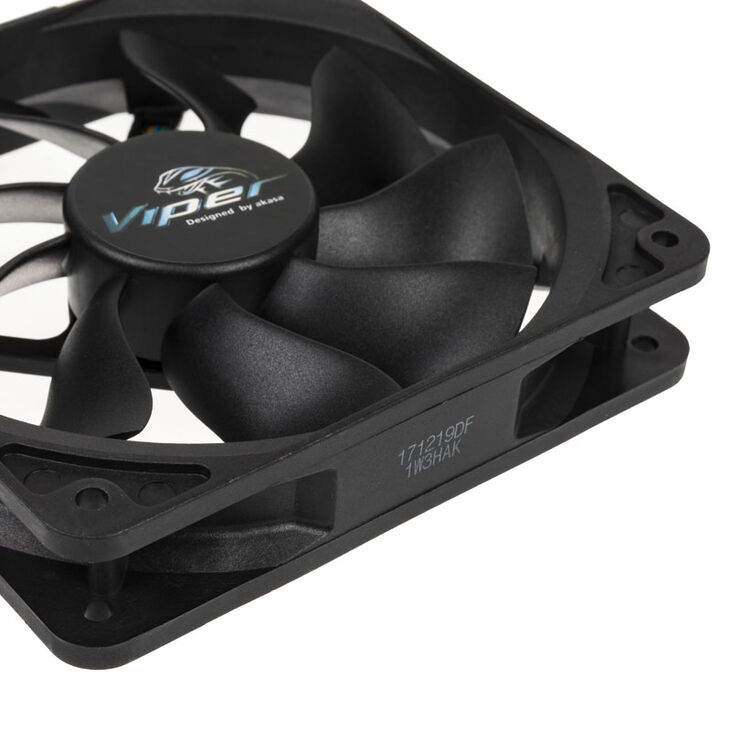 Akasa Viper PWM Fan, black - 120mm image number 2