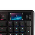 Corsair Vanguard 96 Wireless Gaming Keyboard, Mechanical, RGB, LCD Display, DE Layout - Black image number null