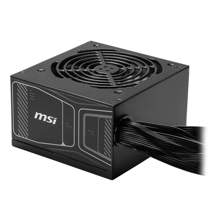 MSI MAG A750GN 80 PLUS Gold Power Supply, PCIe 5.1, ATX 3.1 - 750 watts, black image number 0