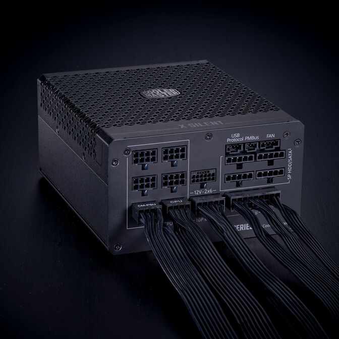 Cooler Master X Silent Edge 80 PLUS Platinum Netzteil, ATX 3.1, PCIe 5.1 - 850 Watt, image number 8
