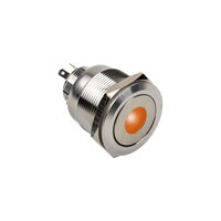 DimasTech Vandalism Button 25mm, Silverline Dot - RGB