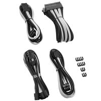CableMod PRO ModMesh 12VHPWR Cable Extension Kit - schwarz/weiß