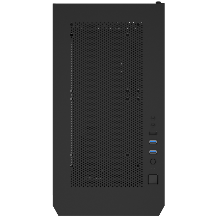 Montech AIR 100 LITE PC Case, Mid Tower, Micro-ATX, Tempered Glass - Black image number 3