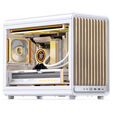 Jonsbo D33 Wood PC-Geh&auml;use, Mini-Geh&auml;use, mATX, Tempered Glass - wei&szlig;, Holz image number null