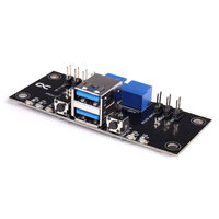 Alphacool ES Front I/O-Panel mit USB 3.0 und Kabelsatz für Servergehäuse