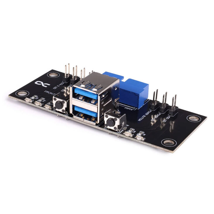 Alphacool ES Front I/O-Panel mit USB 3.0 und Kabelsatz für Servergehäuse image number 0