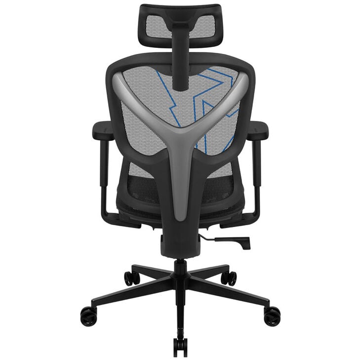 ThunderX3 YTC Ergonomischer Bürostuhl - schwarz/blau image number 3