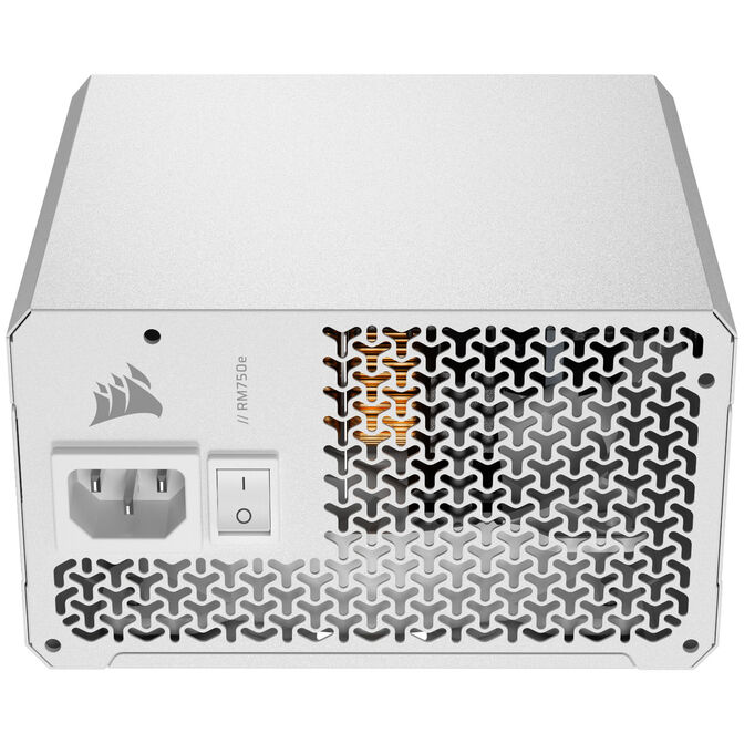Corsair RMe Series RM750e 80 PLUS Gold Power Supply, modular, ATX 3.1, PCIe 5.1 - 750 Watts, white image number 4