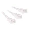 Alphacool Y-Splitter 4-Pin auf 3x 4-Pin PWM 60cm - wei&szlig; image number null