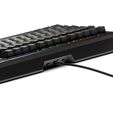 Glorious GMMK 3 Pro 75% Gaming Keyboard, Fox Switches - ISO UK, black image number null