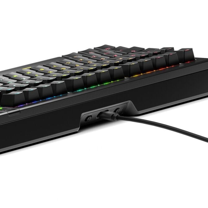 Glorious GMMK 3 Pro 75% Gaming Keyboard, Fox Switches - ISO UK, black image number 6