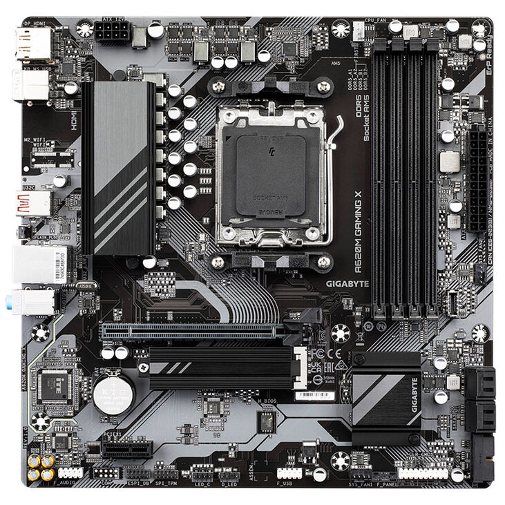 GIGABYTE A620M Gaming X Mainboard, Sockel AM5, AMD A620, MIcro-ATX, DDR5 image number 2