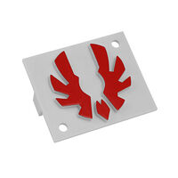 BitFenix Logo f&uuml;r Shinobi Midi-Tower - rot