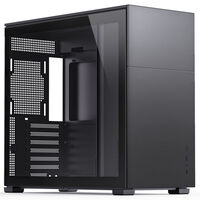 Jonsbo D41 ATX Geh&auml;use, Tempered Glass - schwarz
