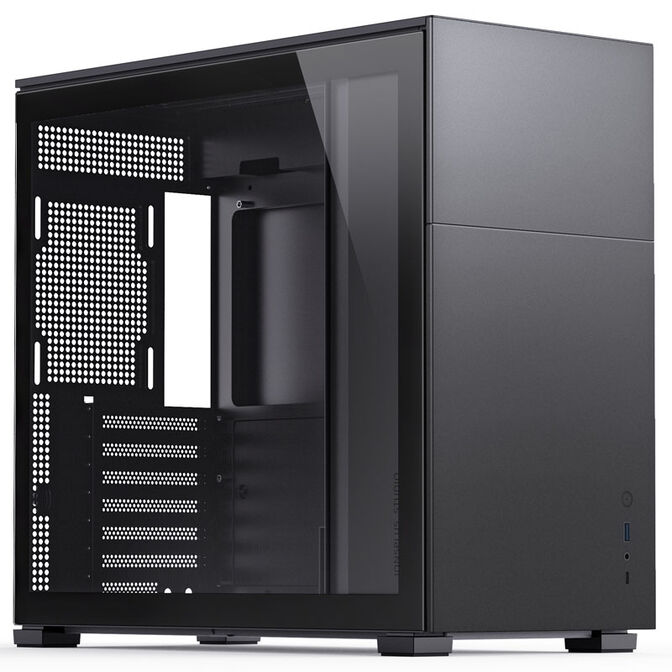 Jonsbo D41 ATX Geh&auml;use, Tempered Glass - schwarz image number 0