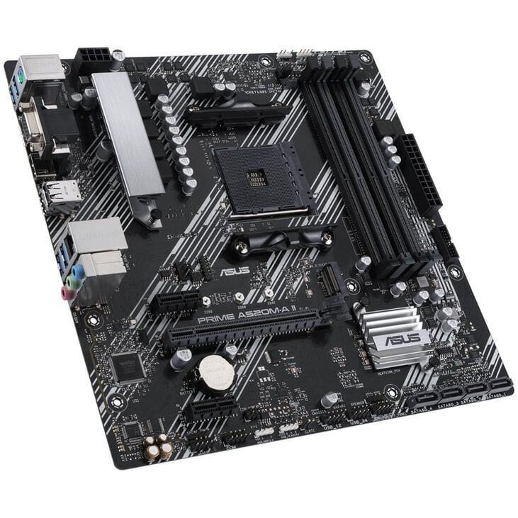 ASUS Prime A520M-A II/CSM, AMD A520 motherboard, socket Socket AM4, DDR4 image number 1
