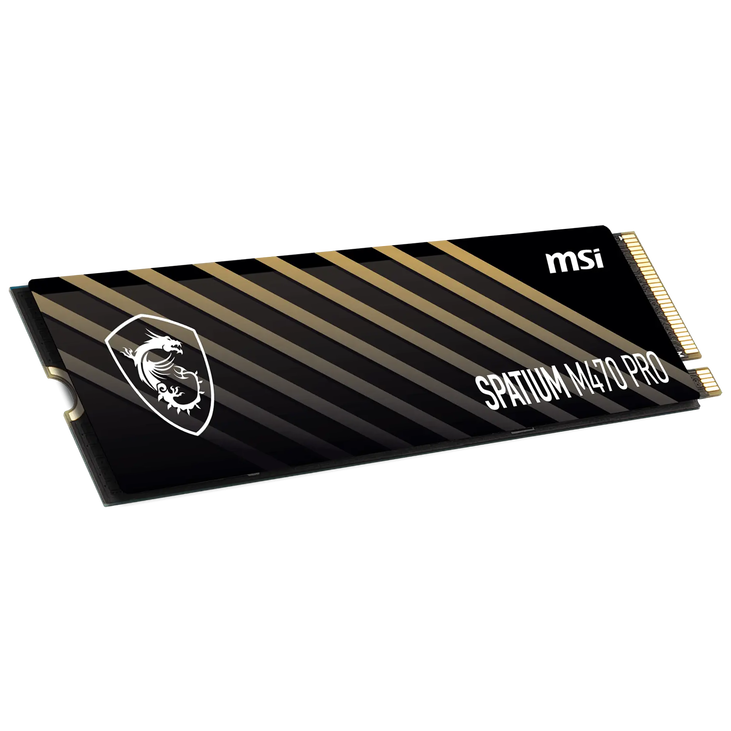MSI Spatium M470 Pro SSD, PCIe 4.0 M.2 Type 2280 - 2 TB image number 1
