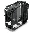 Alphacool Apex Pro Skeleton Case, Mid Tower, ATX, Distro Plate - Carbon/black image number null