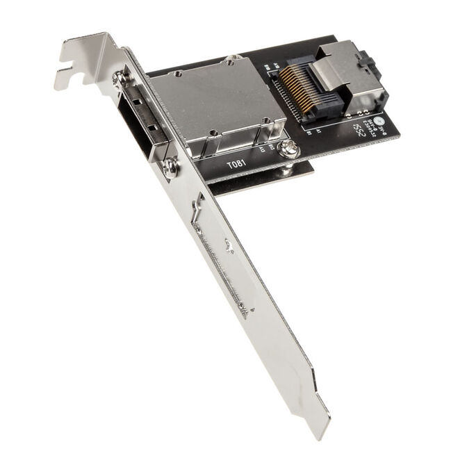 SilverStone SST-SA011 Mini SAS SFF8087 to SFF8088 Adapter image number 0