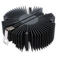 Akasa Vegas Chroma AM CPU cooler, AMD, RGB - 120 mm image number null
