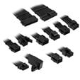 Kolink Core Pro Braided Cable Extension Kit 12V-2x6 Typ 2 - Jet Black image number null
