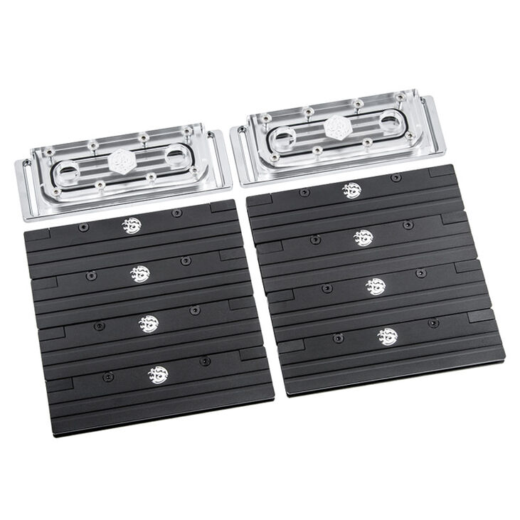 Bitspower RAM Cooler, ARGB - transparent 8-pack image number 1