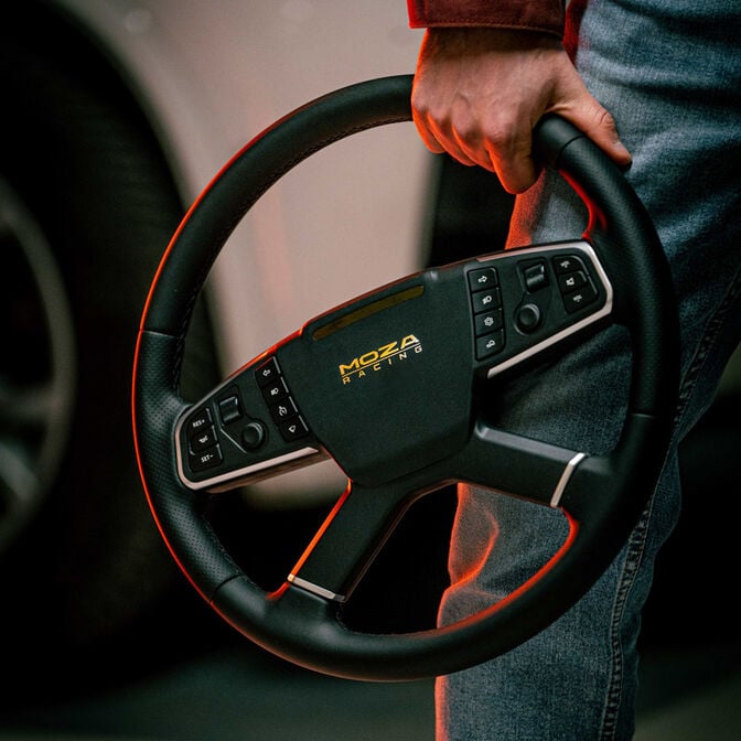 MOZA TSW Truck Wheel Steering Wheel image number 9