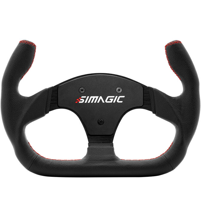 Simagic P-325C Steering Wheel Rim - Leather, 325 mm image number 0
