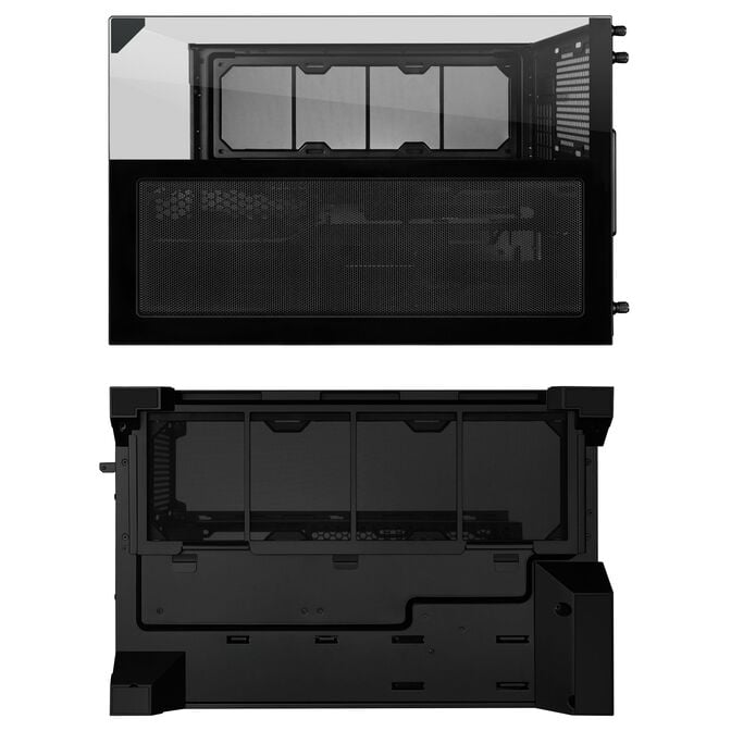 Lian Li O11 Vision-M PC-Geh&auml;use, Micro-ATX, Tempered Glass - schwarz image number 3