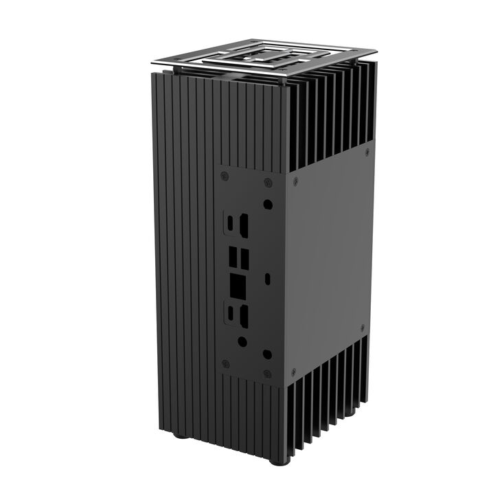 Akasa Turing Fanless UCFF Case (Intel NUC), OEM - black, LGA1700 image number 4