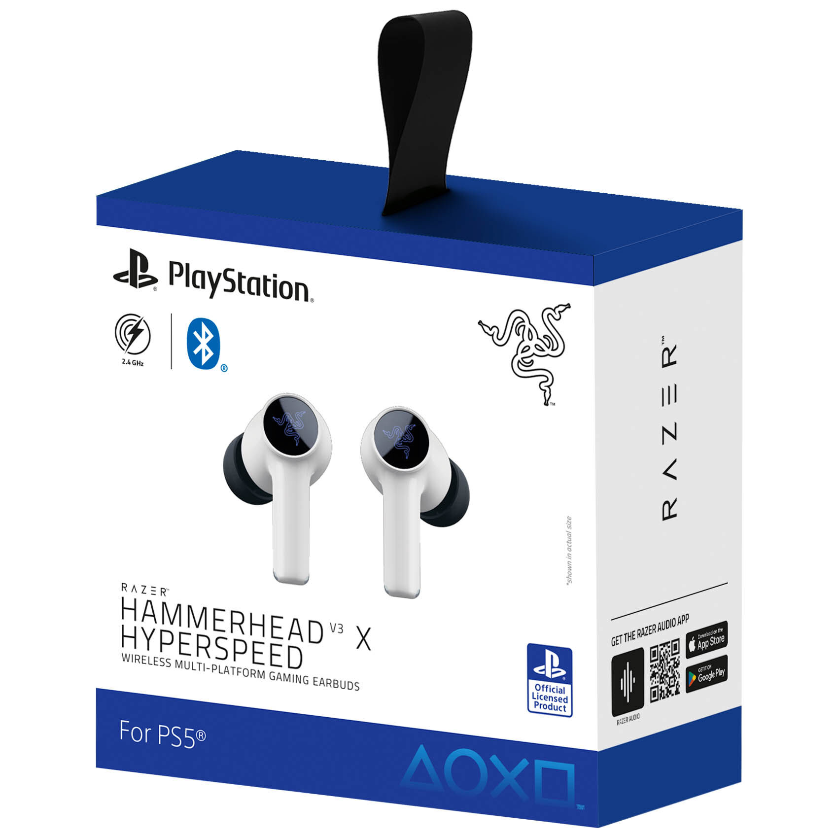 Razer Hammerhead V3 X HyperSpeed für PlayStation, kabellos, ANC