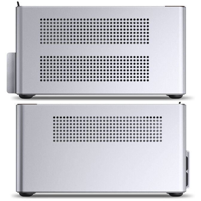Jonsbo NV10 PC case, mini case, ITX - silver image number 10