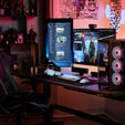 Corsair CLIPPER PRO MINI 60 Hall Effect Gaming Keyboard, Backlit RGB LED, CORSAIR MGX Core, WHT , PBT DS Keycaps image number null