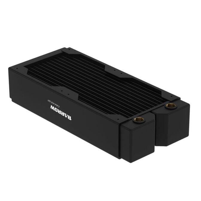 Barrow Dabel-60d Radiator 240 mm - schwarz image number 0