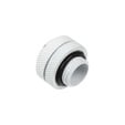 Bitspower Multi-Link Adapter Connection straight G1/4 inch female thread to 12mm OD hard tube - white image number null