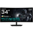 Gigabyte G34WQC2, 34 Zoll WQHD Gaming Monitor, 200Hz, VA-Panel, Freesync Premium image number null