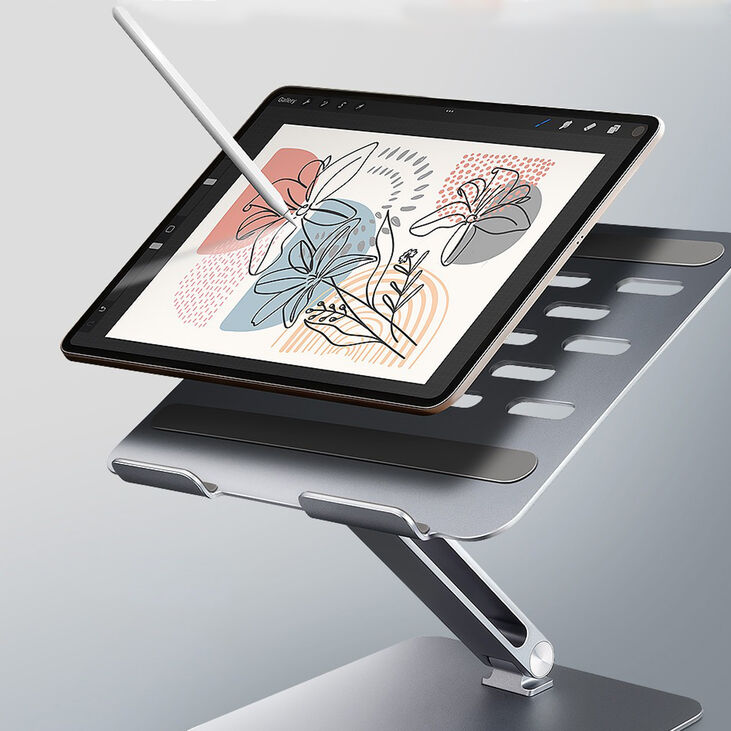 AXAGON STND-LQ Ständer für 10 bis 16 Zoll Laptops und Tablets - silber image number 2