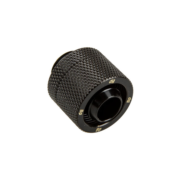 Bitspower Anschluss gerade G1/4 Zoll AG auf 16/10mm - schwarz matt image number 0
