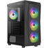 Aerocool Falcon V2 Mid-Tower, Tempered Glass - black image number null