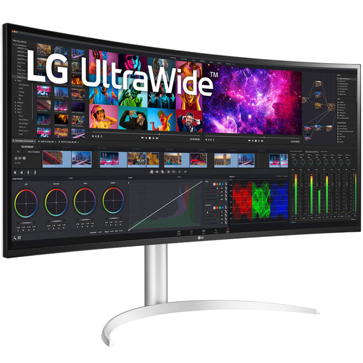 LG UltraWide 40WP95XP-W, 39.7 inch Curved Monitor, IPS, FreeSync image number 8