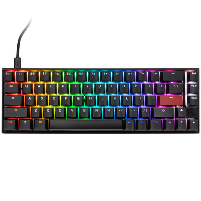 Ducky Mecha Pro SF Gaming Tastatur - Cherry MX-Speed-Silver (US) image number 1