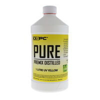 XSPC Pure Coolant, 1 Litre - yellow, UV
